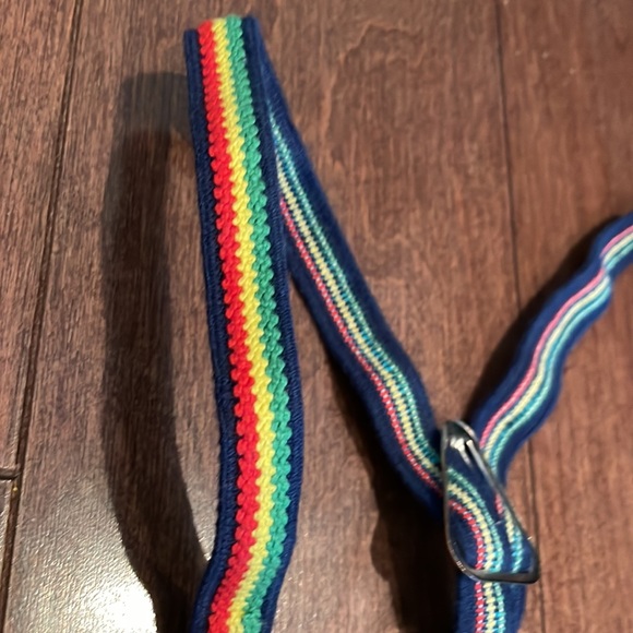 Vintage Striped Suspenders - Picture 3 of 5